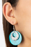 Seaside Shanty - Blue Necklace - Paparazzi Accessories Necklace Bedazzle Me Pretty Mobile Fashion Boutique