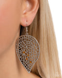 Seasonal Showcase - Yellow Earrings - Paparazzi Accessories Earrings Bedazzle Me Pretty Mobile Fashion Boutique