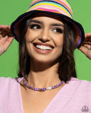 Seasonal Socialite - Purple Necklace - Paparazzi Accessories Necklace Bedazzle Me Pretty Mobile Fashion Boutique