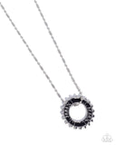 Second Gear - Silver Mens Necklace - Paparazzi Accessories Mens Necklace Bedazzle Me Pretty Mobile Fashion Boutique