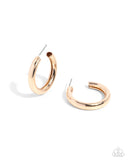 Second Sight - Gold Earrings - Paparazzi Accessories Earrings Bedazzle Me Pretty Mobile Fashion Boutique