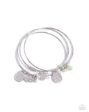 Secret Paradise - Green Bracelet - Paparazzi Accessories Bracelet Bedazzle Me Pretty Mobile Fashion Boutique