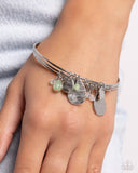Secret Paradise - Green Bracelet - Paparazzi Accessories Bracelet Bedazzle Me Pretty Mobile Fashion Boutique