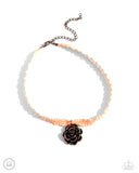 Seize the Spring - Copper Necklace - Paparazzi Accessories Necklace Bedazzle Me Pretty Mobile Fashion Boutique