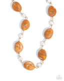 Selective Socialite - Brown Complete Look  - Paparazzi Accessories Bedazzle Me Pretty Mobile Fashion Boutique