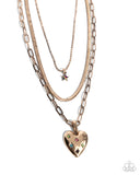 Self-Love - Multi Necklace - Paparazzi Accessories Necklace Bedazzle Me Pretty Mobile Fashion Boutique