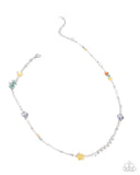 Sensational Sunset - Yellow Necklace - Paparazzi Accessories Necklace Bedazzle Me Pretty Mobile Fashion Boutique