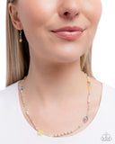 Sensational Sunset - Yellow Necklace - Paparazzi Accessories Necklace Bedazzle Me Pretty Mobile Fashion Boutique