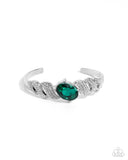 Sentimental Society - Green Bracelet - Paparazzi Accessories Bracelet Bedazzle Me Pretty Mobile Fashion Boutique