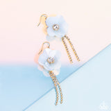 Serene State of Mind - Blue Earrings - Paparazzi Accessories Earrings Bedazzle Me Pretty Mobile Fashion Boutique