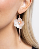 Serene State of Mind - Copper Earrings - Paparazzi Accessories Earrings Bedazzle Me Pretty Mobile Fashion Boutique