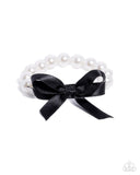 Serene Substance - Black Bracelet - Paparazzi Accessories Bracelet Bedazzle Me Pretty Mobile Fashion Boutique