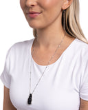 Set to Stun - Black Necklace - Paparazzi Accessories Necklace Bedazzle Me Pretty Mobile Fashion Boutique