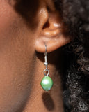 Shape Shifting Sense - Green Complete Look  - Paparazzi Accessories Bedazzle Me Pretty Mobile Fashion Boutique