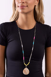 SHELL Me A Story - Multi Necklace - Paparazzi Accessories Necklace Bedazzle Me Pretty Mobile Fashion Boutique