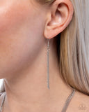 Shimmery Supply - White Necklace - Paparazzi Accessories Necklace Bedazzle Me Pretty Mobile Fashion Boutique