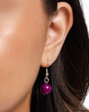 Showroom Swirl - Purple Necklace - Paparazzi Accessories Necklace Bedazzle Me Pretty Mobile Fashion Boutique
