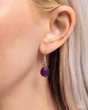 Significant Influence - Purple Necklace - Paparazzi Accessories Necklace Bedazzle Me Pretty Mobile Fashion Boutique
