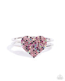 Significant Shimmer - Pink Bracelet - Paparazzi Accessories Bracelet Bedazzle Me Pretty Mobile Fashion Boutique