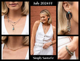 Simply Santa Fe - Complete Trend Blend - July 2024 Fashion Fix - Paparazzi Accessories Bedazzle Me Pretty Mobile Fashion Boutique