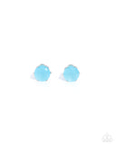 Simply Sublime - Blue Post Earrings - Paparazzi Accessories Post Earrings Bedazzle Me Pretty Mobile Fashion Boutique