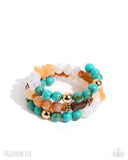 Sincere Stack - Multi Bracelet - Paparazzi Accessories Bracelet Bedazzle Me Pretty Mobile Fashion Boutique