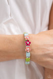 Sincerely Springtime - Multi Bracelet - Paparazzi Accessories Bracelet Bedazzle Me Pretty Mobile Fashion Boutique