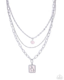 Siren Song - Pink Necklace - Paparazzi Accessories Necklace Bedazzle Me Pretty Mobile Fashion Boutique