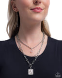 Siren Song - Pink Necklace - Paparazzi Accessories Necklace Bedazzle Me Pretty Mobile Fashion Boutique