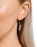 Sleek Splendor - Silver Necklace - Paparazzi Accessories Necklace Bedazzle Me Pretty Mobile Fashion Boutique