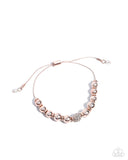 Slow and READY - Gold Bracelet - Paparazzi Accessories Bracelet Bedazzle Me Pretty Mobile Fashion Boutique