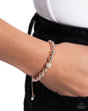 Slow and READY - Gold Bracelet - Paparazzi Accessories Bracelet Bedazzle Me Pretty Mobile Fashion Boutique