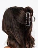 Slow It Down - Black Hair Clip - Paparazzi Accessories Hair Clip Bedazzle Me Pretty Mobile Fashion Boutique