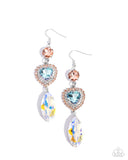 Smitten Sway - Multi Earrings - Paparazzi Accessories Earrings Bedazzle Me Pretty Mobile Fashion Boutique