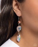 Smitten Sway - Multi Earrings - Paparazzi Accessories Earrings Bedazzle Me Pretty Mobile Fashion Boutique