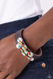Social Sashay - Green Bracelet - Paparazzi Accessories Bracelet Bedazzle Me Pretty Mobile Fashion Boutique