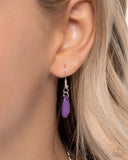 Socialite Statement - Purple Necklace - Paparazzi Accessories Necklace Bedazzle Me Pretty Mobile Fashion Boutique