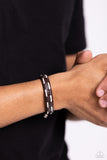 Solo Escapade - Brown Bracelet - Paparazzi Accessories Bracelet Bedazzle Me Pretty Mobile Fashion Boutique