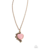 Something So BRIGHT - Pink Necklace - Paparazzi Accessories Necklace Bedazzle Me Pretty Mobile Fashion Boutique