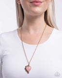 Something So BRIGHT - Pink Necklace - Paparazzi Accessories Necklace Bedazzle Me Pretty Mobile Fashion Boutique
