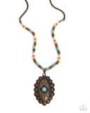 Soulful Stones - Multi Necklace - Paparazzi Accessories Necklace Bedazzle Me Pretty Mobile Fashion Boutique