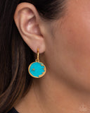 South Star - Blue Earrings - Paparazzi Accessories Earrings Bedazzle Me Pretty Mobile Fashion Boutique