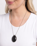 Southwest Showdown - Black Necklace - Paparazzi Accessories Necklace Bedazzle Me Pretty Mobile Fashion Boutique