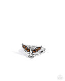 Sparrow Song - Brown Ring - Paparazzi Accessories Ring Bedazzle Me Pretty Mobile Fashion Boutique