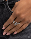 Sparrow Song - Brown Ring - Paparazzi Accessories Ring Bedazzle Me Pretty Mobile Fashion Boutique