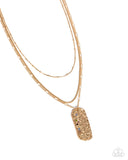 Spellbound Story - Multi Necklace - Paparazzi Accessories Necklace Bedazzle Me Pretty Mobile Fashion Boutique