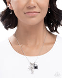 Spooky Sum - Multi Necklace - Paparazzi Accessories Necklace Bedazzle Me Pretty Mobile Fashion Boutique