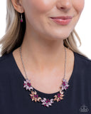 Springtime Season - Pink Necklace - Paparazzi Accessories Necklace Bedazzle Me Pretty Mobile Fashion Boutique
