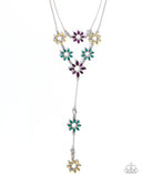 Sprouting Sunshine - Multi Necklace - Paparazzi Accessories Necklace Bedazzle Me Pretty Mobile Fashion Boutique