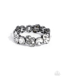 Standout Style - Black Bracelet - Paparazzi Accessories Bracelet Bedazzle Me Pretty Mobile Fashion Boutique